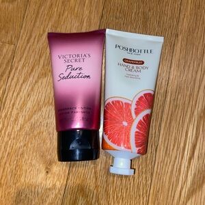 Two piece bundle travel size lotion VS Victoria Secret Pure Seduction Grapefruit